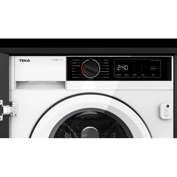 Lavadora Teka WMI 40841 W SP, 8 kg, 1400 rpm, clase A-10%, blanco - imagen 7