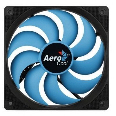 VENTILADOR AEROCOOL MOTION12PLUS - 12CM - 1200RPM - 22.1DBA - COJINETE HIDRÁULICO - ASPAS AZULES