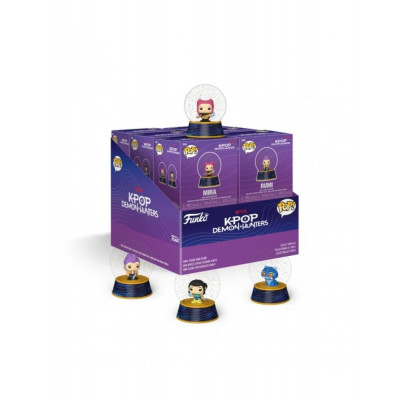 Funko pop asst mini gliter globes k pop demon hunters 1 unidad aleatoria
