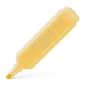 Rotulador Fluorescente Faber Pastel Amarillo