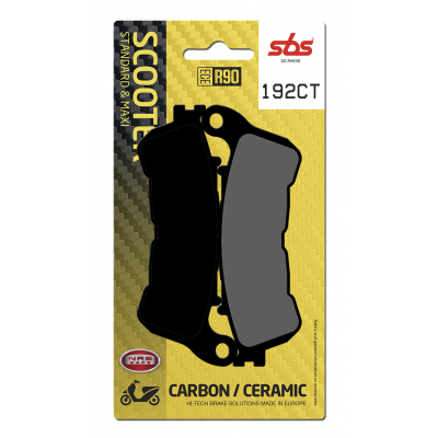 CT Scooter Carbon Tech Organic Brake Pads SBS 192CT