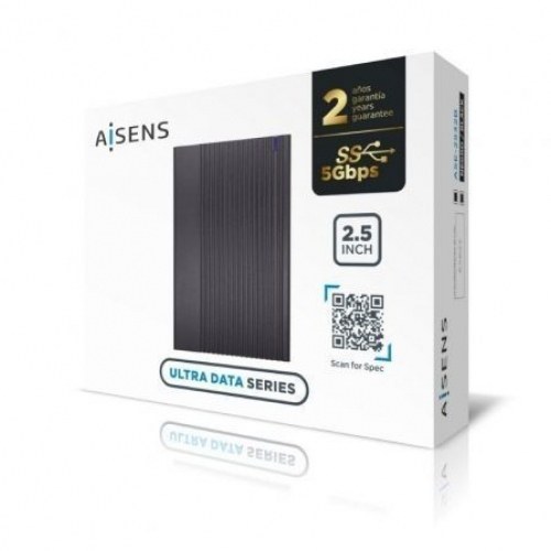 Caja Externa para Disco Duro de 2.5 Aisens ASE-2532B/ USB 3.1 Gen1
