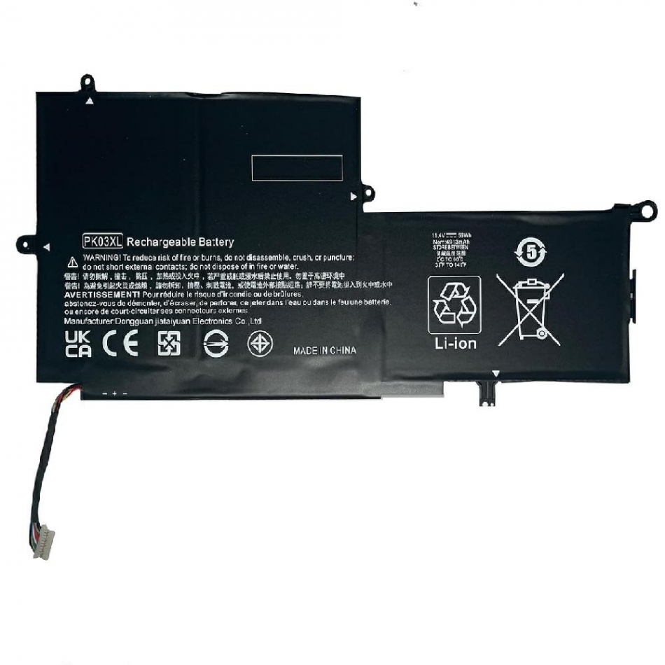 Batería para portátil HP PK03XL 11.4V 3600mAh