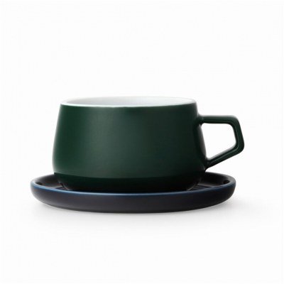 Taza te porcelana viva scandinavia classic ella 250ml pine green