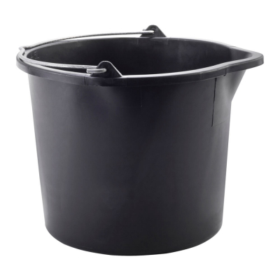 Cubo de construccion 5l con pico 6595 ø23,5x18,3cm