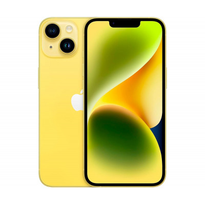 APPLE IPHONE 14 5G YELLOW / REACONDICIONADO / 6+256GB / 6.1 AMOLED FULL HD+