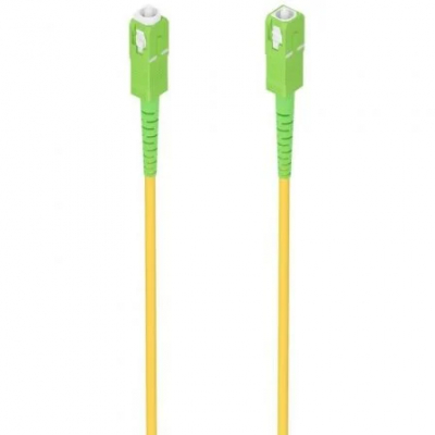 Cable de Fibra Óptica G657A2 3.0 9/125 SMF Aisens A152-0984/ LSZH/ 10m/ Amarillo