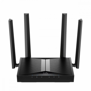 Cudy Router WiFi 7 Dual Band Gigabit BE3600 - hasta 1000Mbps - 5 Puertos - 4 Antenas Fijas de 5dBi - Tecnologia MU-MIMO - Negro