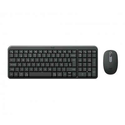 Logitech Teclado+raton MK250 bluet Negro