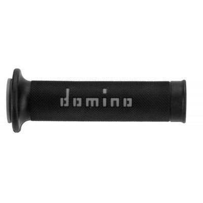 Puños racing DOMINO 126mm negro/gris A01041C5240 A01041C5240B7-0