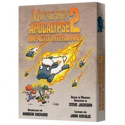 Juego de mesa munchkin apocalypse 2: impacto interlanar pegi 10
