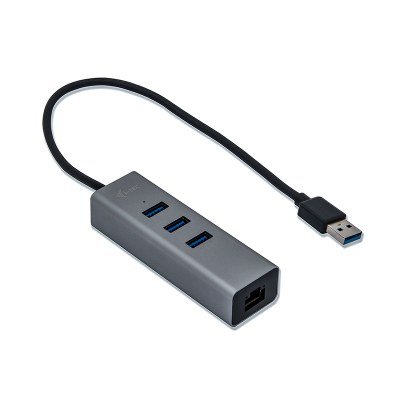 Hub i - tec usb 3.0 con 3 puertos usb 3.0 y ethernet glan rj - 45