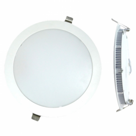 Downlight Silver Electronics GORT, ECO, 18W, 4000K, ref. 1471840, 1450 lúmens