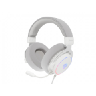 AURICULARES GAMING GENESIS 7.1 USB NEON 764 RGB BLANCO