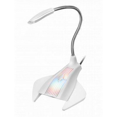 Micrófono Mars Gaming MMICW/ USB 2.0/ Blanco