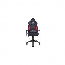 Thermaltake GGC-VCO-BRLWDS-01 silla para videojuegos Butaca para jugar Asiento acolchado Negro, Rojo