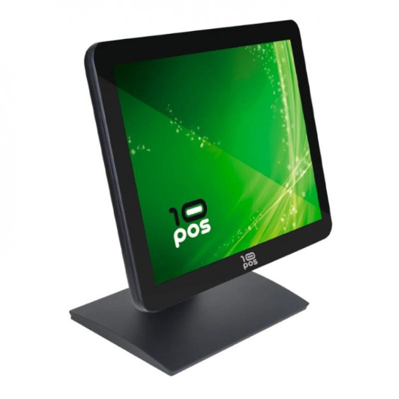 Monitor TPV táctil capacitivo 10POS TS-17HV, 17 pulgadas, SXGA 1280×1024, multitáctil 10 puntos, HDMI, VGA, USB, negro