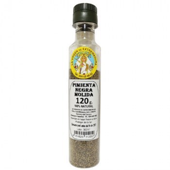 Pimienta Negra Molida Virgen Extremadura 120Grs