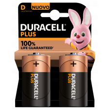 BLISTER 2 PILAS DURACELL PLUS POWER D (LR20) K2