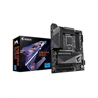 Placa base gigabyte 1700 b760 aorus elite ax atx - 4x ddr5 - 4x sata3 - 4x usb 3.2 - 1x usb tipo c - 4x usb 2.0
