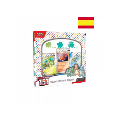 Juego de cartas pokemon tcg poster collection 2023 español