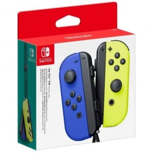 Mandos Inalámbricos Nintendo Joy-Con para Nintendo Switch/ Azul y Amarillo Neón