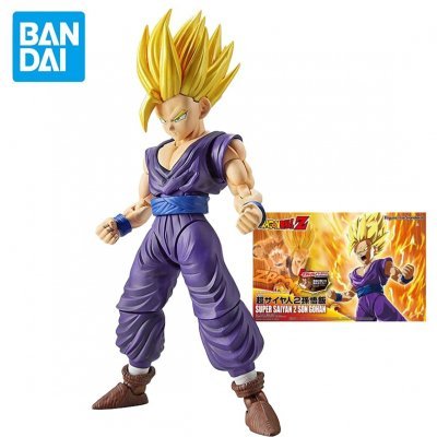 Figura bandai dragon ball z son gohan super saiyan 2 modelo kit 14 cm rise standard