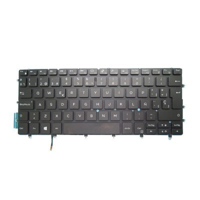 Teclado compatible para portátil DELL XPS 13 9370 Retroiluminado