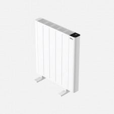 Emisor Termico De Aluminio Point Blanco 900w 3modos Prog.7dias Tactil Protecc.antivuelco 58x51x8cm