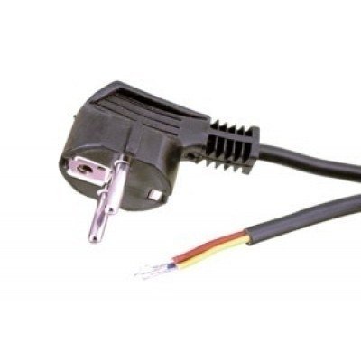 Cable Alimentacion SCHUKO 3x1,5mm NEGRO 1,8m