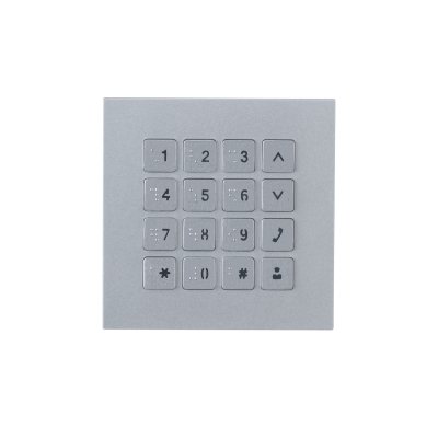 (DHI-VTO4202F-MK) DAHUA MÓDULO CON TECLADO PARA VIDEOPORTERO EXTERIOR MODULAR SERIE VTO4202F 100X100MM