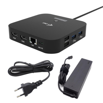 Docking station i - tec usb tipo c 10 en 1 + cargador universal 100w