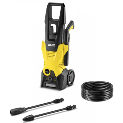 Hidrolimpiadora Kärcher K3 1.601-888.0 - Presión hasta 120 bar | Caudal 380 l/h | Motor refrigerado por agua | Ideal para limpieza doméstica