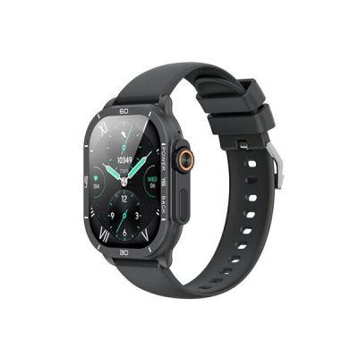 Smartwatch XO J12 - Pantalla AMOLED 2.06 | Asistente de voz | Llamadas Bluetooth | IP68 | Color negro