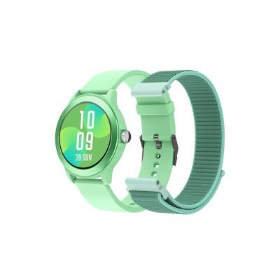 SPC Smartee Duo Vivo Reloj Smartwatch Pantalla Redonda 1.27 - Mas de 100 Modos Deportivos - Monitoreo de Salud - Resistencia IP68 - Color Verde