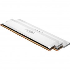 Memoria ram ddr5 64gb 2x32gb crucial pro white - udimm - 6400mhz - pc5 51200 - cl40