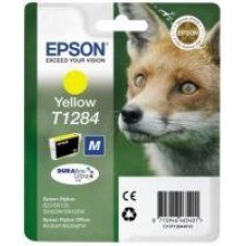 Cartucho tinta epson t1284 amarillo 3.5ml s22 - sx125 - sx420w - sx425w - bx305f - bx305fw - zorro