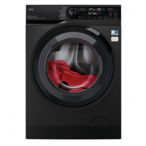 Lavadora - secadora Aeg LWR7316V6O, 10kg lavado, 6kg secado, 1600rpm, clase D, 76dB, negro