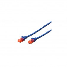 LATIGUILLO RJ45 UTP CAT-6 0.5M EWENT AZUL EW-6U-005BL