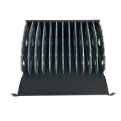 ESTANTE EWENT CON 12 RANURAS DE CARGA PARA PORTATILÉS 483x360x190mm