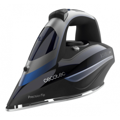 01875 plancha Plancha a vapor Suela anodizada ultradeslizante Turbo Anodized Pro 3200 W Negro, Azul