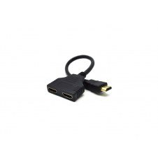 Cable gembird hdmi tipo A Estandar macho a 2 x hdmi tipo A Standard hembra Negro DSP-2PH4-04