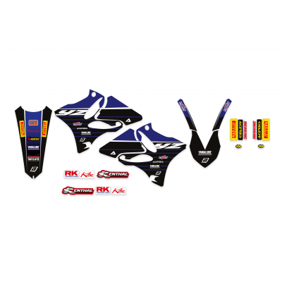 Kit de gráficos Blackbird Racing Replica Team Yamaha 2019/2020 BLACKBIRD RACING 2231R10