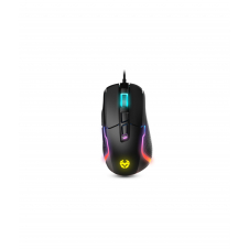 Ratón Krom Kick mano derecha USB tipo A Í?ptico 6200 DPI Negro