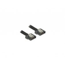 DELOCK cable de SATA III, SATA 7-pin Macho/Macho, 0,5 m Negro