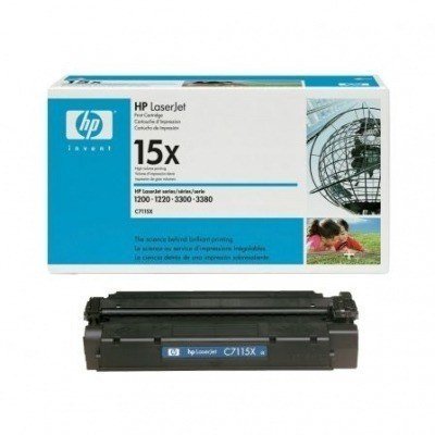 HP C7115X Negro Cartucho de Toner Original - 15X
