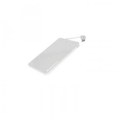 KIT 5 UNIDADES POWERBANK NORTESS 4.000mAh DUAL CONECTOR MICROUSB / IPHONE COLOR BLANCO