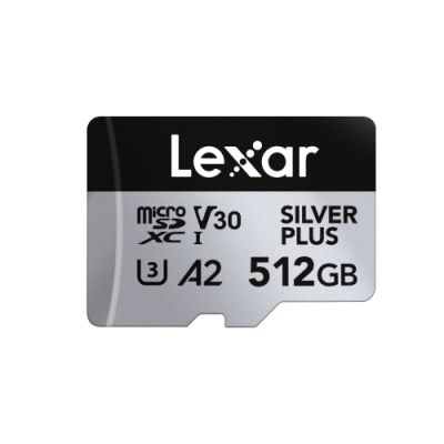Lexar Professional SILVER PLUS 512 GB MicroSDXC UHS-I