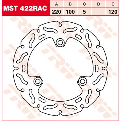 Discos de freno RAC TRW MST422RAC