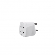 Celly TRAVELADAPTERUK adaptador de enchufe eléctrico Tipo G (RU) Universal Blanco